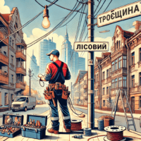 Послуги електрика в районах Києва: Троєщина, Воскресенка, Лісовий