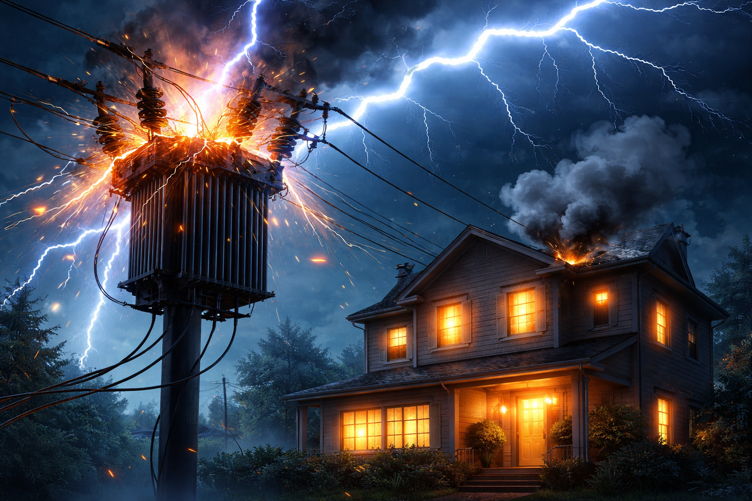 висока напруга